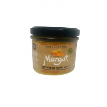 Pate de Calabaza con Curry SinGluten Eco Vegan 100g Margot