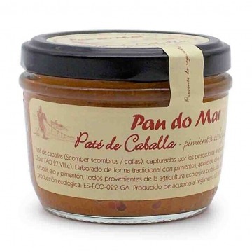 Pate de Caballa y Pimiento Picante Eco 125g Pan Do Mar