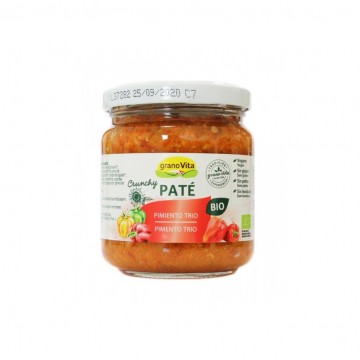 Pate Crunchy de Pimiento Trio SinGluten Bio Vegan 175g Granovita