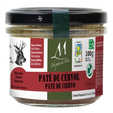 Pate Ciervo Eco SinGluten 100g Eth Pate de Mia