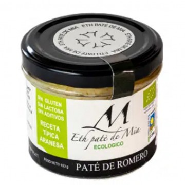 Pate Cerdo con Romero Eco SinGluten 100g Eth Pate de Mia