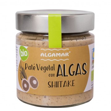 Pate Algas Shiitake Bio 180g Algamar