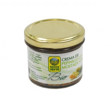 Crema Pepinillo con Mostaza y Eneldo Bio 110g Terra Verte