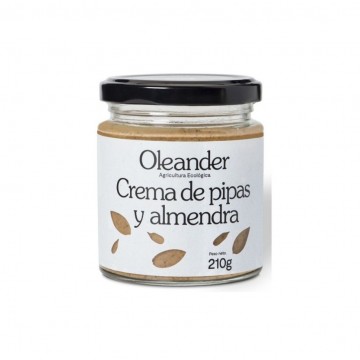 Crema de Pipas y Almendras SinGluten Eco 210g Oleander