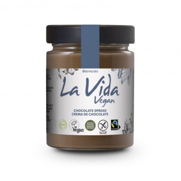 Crema de Chocolate SinGluten Bio Vegan 600g La Vida Vegan