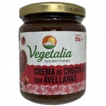 Crema de Chocolate con Avellanas Eco 250g Vegetalia