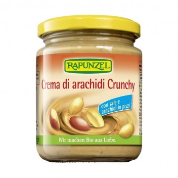 Crema de Cacahuete Crunchy con Sal Eco 250g Rapunzel