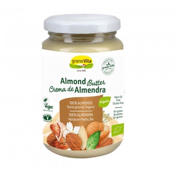 Crema de Almendras SinGluten Bio Vegan 350g Granovita