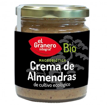 Crema de Almendras Bio 230g El Granero Integral