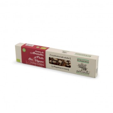 Turron de Almendra y Fruta Bio 165gr Delicatalia