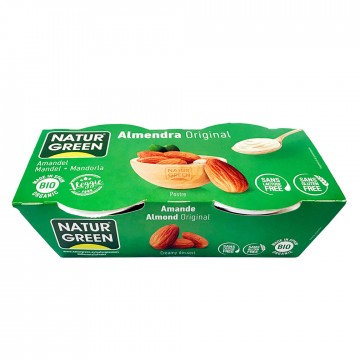 Postre Almendras SinGluten Bio Vegan 2x125g Nutriops