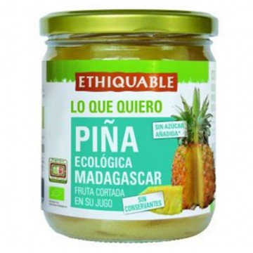 Piña en Su Jugo Comercio Justo Bio 420g Ethiquable
