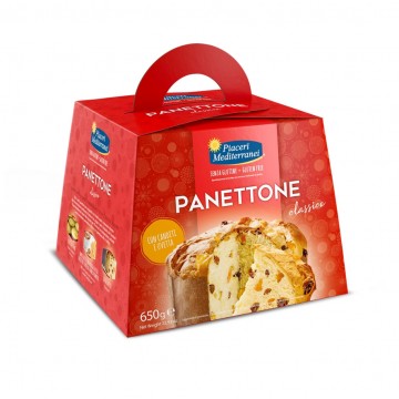 Panetone Con Fruta Escarchada 650gr Piaceri Mediterranei