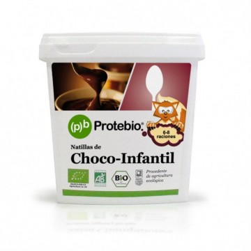 Natillas de Choco Infantil bote Bio Vegan 275g Protebio