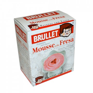 Mousse a La Fresa SinGluten 2 Sobres Brullet