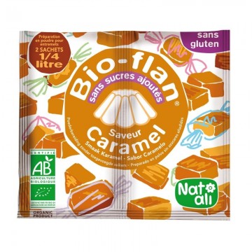 Flan Sabor Caramelo SinGluten Bio 2x4g Natali