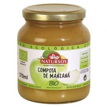 Compota Manzana Bio Vegan 370g Natursoy