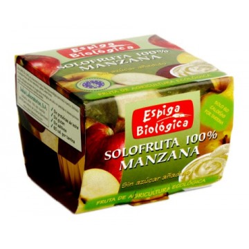 Compota de Manzana SinGluten Bio 2x100g Espiga Bio