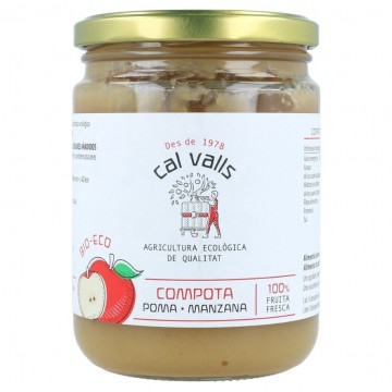 Compota de Manzana Eco Vegan 400g Cal Valls