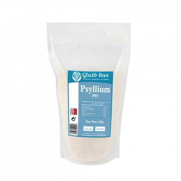 Psyllium Husk P95 SinGluten 350g Glu10 Ban