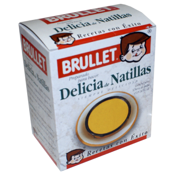 Preparado para Natillas SinGluten 2 Sobres Brullet