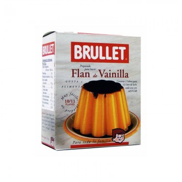 Preparado para Flan Vainilla SinGluten 2 Sobres Brullet