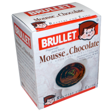 Preparado Mousse Chocolate SinGluten 2 Sobres Brullet