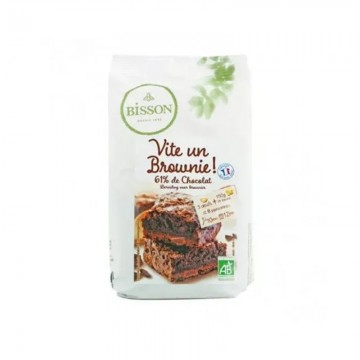 Preparado Brownie Choco Bio 350g Bisson