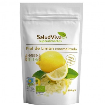 Piel de Limon Caramelizada Eco 200g Salud Viva