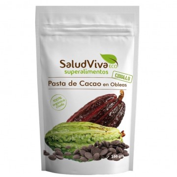 Pasta de Cacao en Obleas Eco 250g Salud Viva