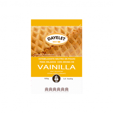 Etabilizante Helados Aroma Vainilla SinGluten 100g Dayelet