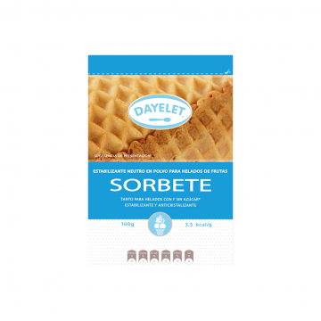 Estabilizante Neutro Helados Sorbete SinGluten 100g Dayelet