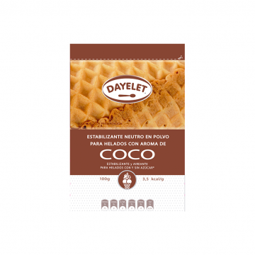 Estabilizante Helados Aroma Coco SinGluten 100g Dayelet