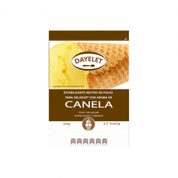 Estabilizante Helados Aroma Canela SinGluten 100g Dayelet