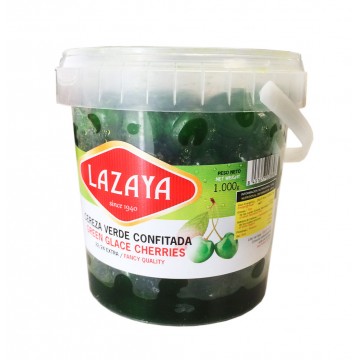 Cereza Verde Confitada 1kg Lazaya