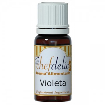 Aroma Violeta Concentrado SinGluten Vegan 10ml Chefdelice