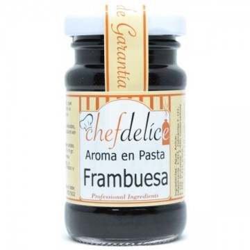 Aroma Frambuesa en Pasta SinGluten Vegan 50g Chefdelice