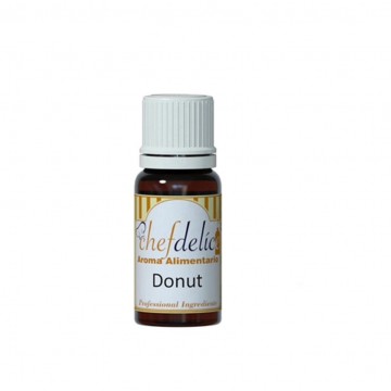 Aroma Donut Concentrado SinGluten 10ml Chefdelice