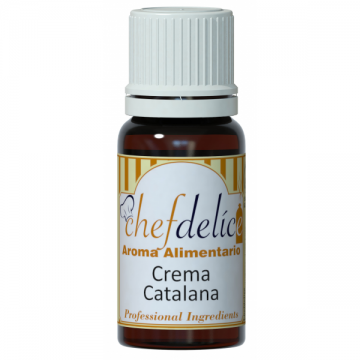 Aroma Crema Catalana SinGluten Vegan 10ml Chefdelice