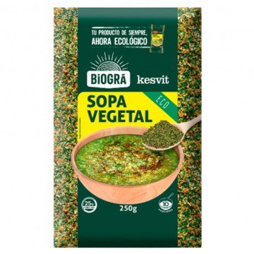 Sopa Vegetal Kesvit Eco 250g Biogra