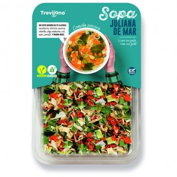 Sopa Juliana de Mar SinGluten Vegan 100g Trevijano