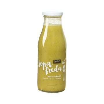 Sopa Fria Calabacin Aguacate y Limon SinGluten Eco 500ml Casabella