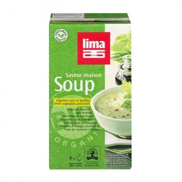 Sopa de Verduras y Lentejas Bio Vegan 1L Lima