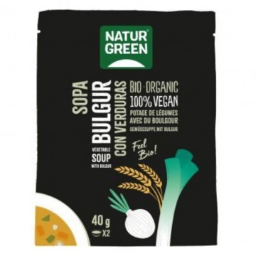 Sopa de Verduras Seleccion SinGluten Bio Vegan 40g Natur-Green