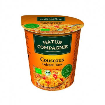 Plato Instantaneo Couscous Sabor Oriental Bio Vegan 68g Natur Compagnie