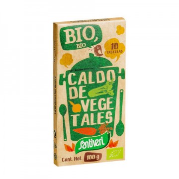 Cubitos de Caldo Vegetal Bio 110g Santiveri