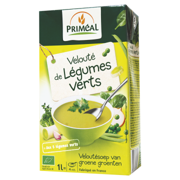 Crema de Verduras Verdes Bio 1L Primeal