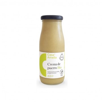 Crema de Puerro SinGluten Bio Vegan 250ml Casa Amella