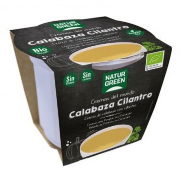 Crema Calabaza y Cilantro Bio 330ml Natur-Green