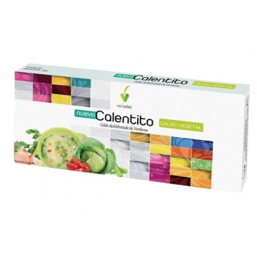 Calentito Caldo Vegetal 12 cubitos Nova Diet